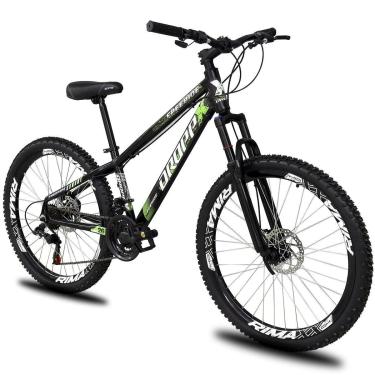 Imagem de Bicicleta aro 26 Dropp Freeride Alumínio 21 Vel Marchas Câmbios Shimano Freios a disco-...