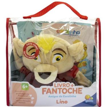 Imagem de Livro - Livro + Fantoche Amigos da Escolinha: Lino em...meu corpo, min