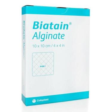 Imagem de Curativo De Alginato Biatain 10x10 Coloplast Com 10 Unidades