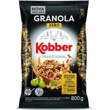 Imagem de Granola Tradicional Zero Adição de Açúcar de 800g-Kobber
