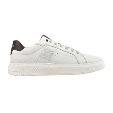 Imagem de Tenis Sapatênis Ferracini Dream Sneaker Couro Off White, Off yellow, 3
