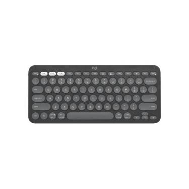 Imagem de Teclado Logitech Pebble Keys 2 K380s Bluetooth Sem Fio Grafite