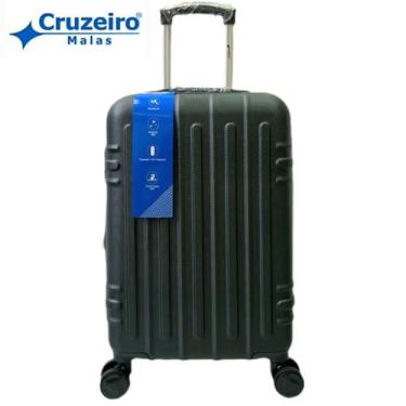 Imagem de Mala Pequena de Bordo CRUZEIRO Capacidade 10kg Expansiva Giratória 360