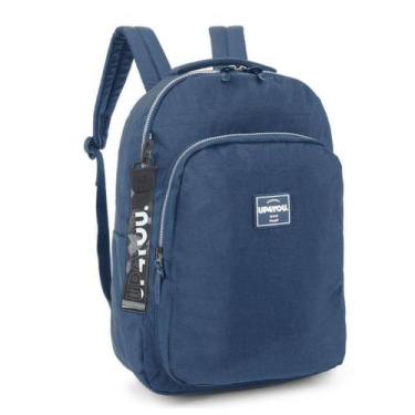 Imagem de Mochila Escolar Juvenil Marinho Up4you