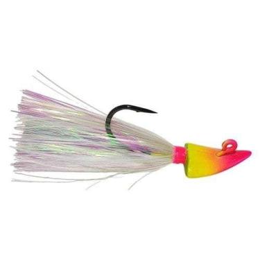 Imagem de Isca artificial jig riscadinho jumelo 13g, Rosa, Verde