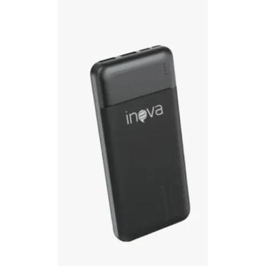Imagem de Carregador Portátil Power Bank 10000mah Turbo Inova Cor Preto, Preto