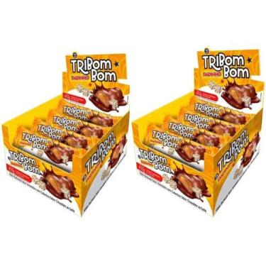 Imagem de Chocolate Dadinho Tribombom 30g C/ 15Unid - 2 Caixas