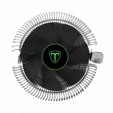 Imagem de Cooler para Processador T-Dagger Viti, Intel/AMD, 90mm, Preto - T-GC91