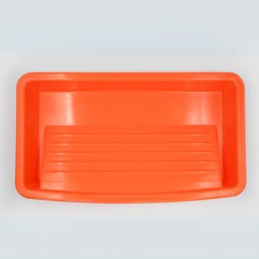 Imagem de Bandeja para Pintura Pro 46cm 1,5L 2307-46 para Trabalhos Profissionais Laranja Tigre