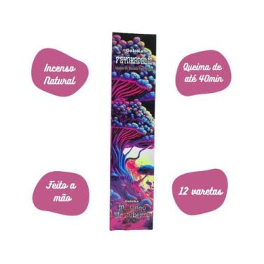 Imagem de Incenso Massala Goloka - Ayurvedic Psychedelic Morango Strawberry