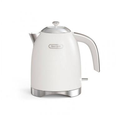 Imagem de Chaleira elétrica Hazel Quinn inox branca pérola 1,7L 1200W interior inox LED 110V