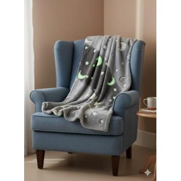 Imagem de Cobertor manta infantil brilha no escuro 2x1,50 varias estampas - sulm