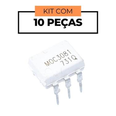 Imagem de Dip-06  Moc3081m - Branco - Kit 10 Pçs - FAIRCHILD