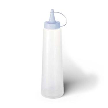 Imagem de Bisnaga plástica grande 400 ml branca - Plasvale - ATTUALE, BRANCO
