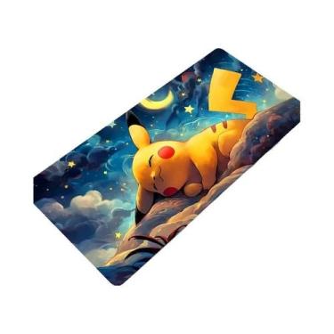Imagem de Mouse Pad Gamer Kawaii Cartoon P-Pokemon, Tapete De Mesa Para Teclado,