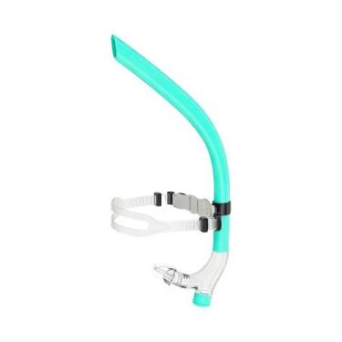 Imagem de Snorkel Frontal Com Válvula De Purga Unidirecional Para Natação Em Pis