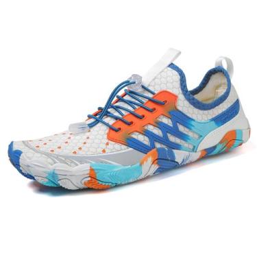 Imagem de Sapatos Aquáticos De Cinco Dedos Para Praia, Mergulho E Natação, Calça