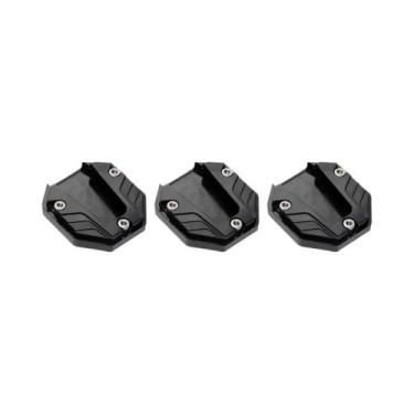 Imagem de Extensor De Apoio Lateral Para Moto Em Liga De Alumínio, Placa De Supo