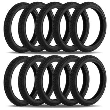 Imagem de Kit 10 Pneus Moto Aro 17 Biz Pop Dream Pro Tork 2.50-17 Dianteiro, PRE
