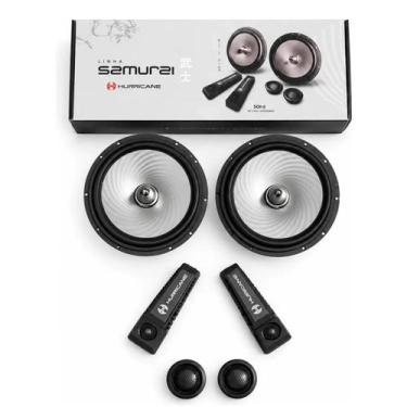 Imagem de Kit Alto Falante 2 Vias Samurai 6.2 250 Watts Rms Hurricane