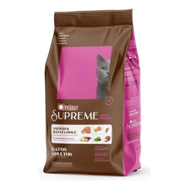 Imagem de Ração Quatree Supreme Gatos Adultos Salmão Batata Doce 10,1k - Congrat