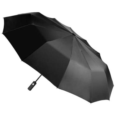 Imagem de Guarda-chuva, guarda-sol ambientalmente amigável com 12 ossos de guarda-chuva para viajar para 2 pessoas para chuva e neve