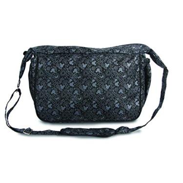 Imagem de Baby Bag Grande Luxo com Trocador Embal Saco Polietileno, Disney Baby Go, Preto