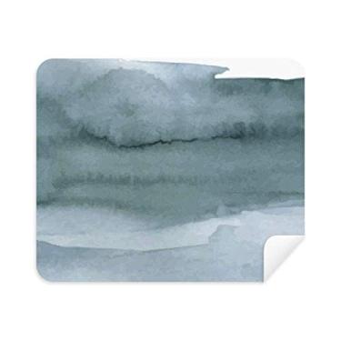 Imagem de Pano de limpeza de tela de telefone com estampa de plantas abstratas de tinta 2 peças de tecido de camurça