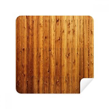 Imagem de Pano de limpeza de tela de camurça para piso de madeira laranja, tecido de camurça pacote com 2