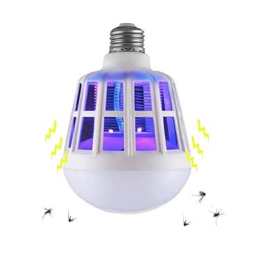 Imagem de Lâmpada Repelente Mata Mosquito Inseto 15 Watts 110/220v Armadilha Pernilongo Luz Led Luminária Abajur Bivolt