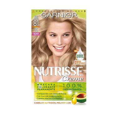 Imagem de L`Oréal Garnier Nutrisse Tintura - 81 Louro Cinza Claro