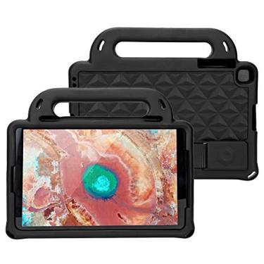 Imagem de Capa infantil para Tab 10,1 polegadas T510/T515 2019, capa protetora fina à prova de choque com alça de ombro para tablet Tab A 10,1 polegadas 2019 (preto)