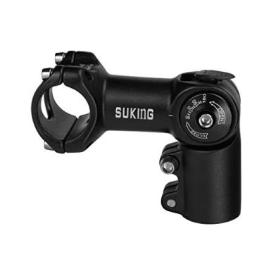 Imagem de Haste ajustável FOMTOR 31,8 mm, 0 ~ 90 graus, 80 mm, MTB para guidão de mountain bike de 31,8 mm, bicicleta de estrada, bicicleta de engrenagem fixa, BMX