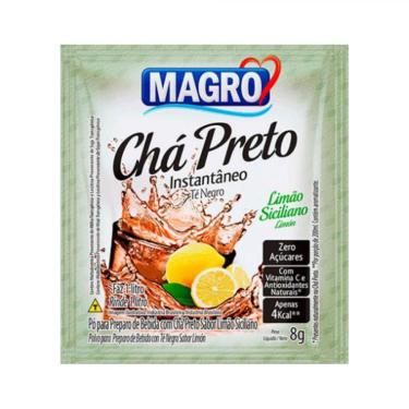 Imagem de Chá Preto Limão Siciliano Zero Açúcares 8g Mago Magro 