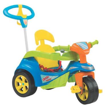 Imagem de Triciclo Biemme Trike Evolution Regulável Com Porta Objetos - Azul