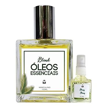 Imagem de Perfume Aloés & Manjerição 100ml Masculino - Blend de Óleo Essencial Natural + Perfume de presente