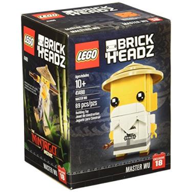 Imagem de LEGO BrickHeadz Master Wu 41488 Ninjago Conjunto De Construção