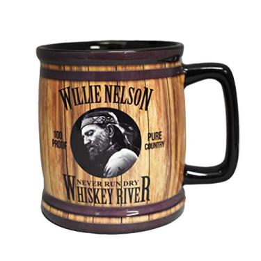 Imagem de Caneca Willie Nelson – Whiskey River Barrel
