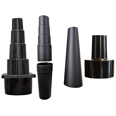 Imagem de Universal Shop — Adaptador para aspirador de pó / mangueira a vácuo Total de 5 acessórios/acessórios para aspirador de pó seco e molhado para sua oficina de trabalho e coletor de poeira/acessórios para aspirador de pó