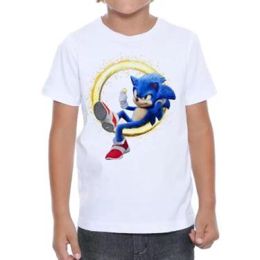 Imagem de Camiseta Infantil Sonic Modelo 2 - King Of Print