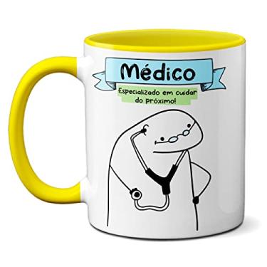 Imagem de Caneca Médico 6 Anos Estudando Para Estudar a Vida Toda (Amarela)