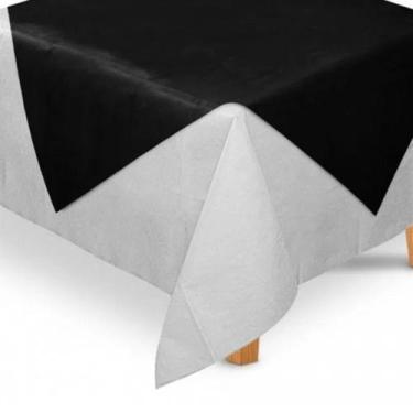 Imagem de Kit 5 Toalha De Mesa Retangular Para Festas Tnt 70X70cm - Bestfest