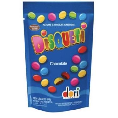 Imagem de Chocolate Disqueti ao Leite Pacote 120g