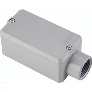 Imagem de Condulete fixo 3/4" tipo"E" - com tampa/rosca BSP/com pintura eletrostática a pó Tramontina