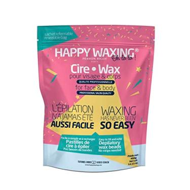 Imagem de Happy Waxing - Refil de contas de cera – Fácil de aplicar – Remoção indolor de pelos – Textura de gel suave – Fórmula patenteada oferece resultados de alto desempenho – Eficiente para todas as áreas do corpo – 400 g – 400 g