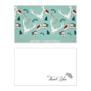 Imagem de Chapéu de alce de Natal, festival de árvore de sino, cartão de agradecimento, papel de aniversário, agradecimento de casamento