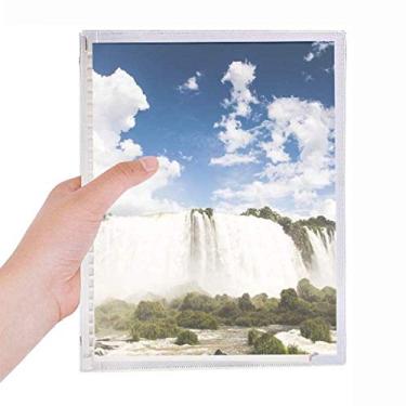 Imagem de Caderno Florestal Ciência Cenário Natureza Folhas Soltas Diário Recarregável Diário Papelaria