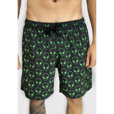 Imagem de Shorts Alkary Elástico Et Preto e-Masculino