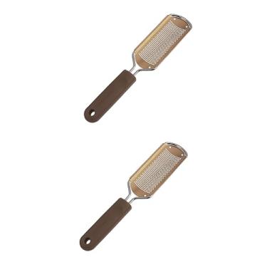 Imagem de FOMIYES 2 Peças Mini Formas De Pão Com Tampa Laços De Brilho Arquivo De Aço Inoxidável Abajures Para Candeeiros De Mesa Lixa De Pé Removedor De Calos Moedor De Pé Removedor De Maquiagem
