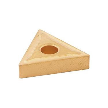 Imagem de HHIP 6002-0024 TNMG 434 Tin Coated C5 Triangle Negative Rake Carbide Insert, 1/2" IC